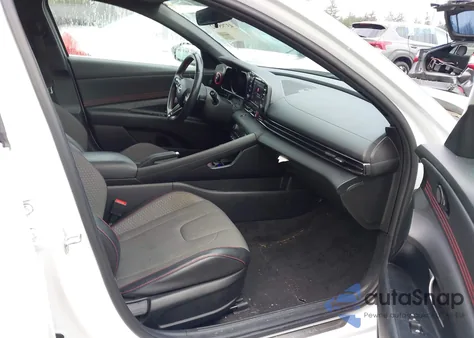 2022 Hyundai Elantra N Line from USA, damaged, VIN KMHLR4AF6NU239044